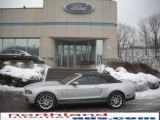 2010 Brilliant Silver Metallic Ford Mustang V6 Premium Convertible #24363383