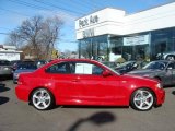 2009 Crimson Red BMW 1 Series 135i Coupe #24363444