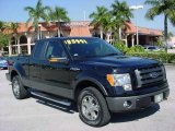 2009 Black Ford F150 FX4 SuperCab 4x4 #24387537