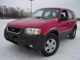 2001 Bright Red Metallic Ford Escape XLT V6 4WD #24387544