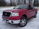 2007 Bright Red Ford F150 XLT SuperCrew 4x4 #24387549