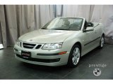 2007 Parchment Silver Metallic Saab 9-3 2.0T Convertible #24387447