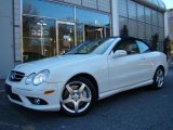 2007 Arctic White Mercedes-Benz CLK 550 Cabriolet #24387630