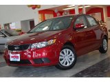 2010 Spicy Red Kia Forte EX #24387663