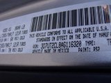 2010 Ram 2500 Color Code for Bright Silver Metallic - Color Code: PS2