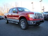 2010 Red Candy Metallic Ford F150 XLT SuperCrew 4x4 #24387805