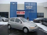 2004 Galaxy Silver Metallic Chevrolet Aveo LS Hatchback #24387869