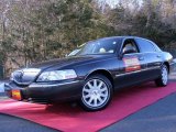 Charcoal Beige Metallic Lincoln Town Car in 2007