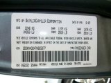 2007 Charger Color Code for Silver Steel Metallic - Color Code: PA4