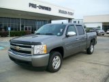 2008 Graystone Metallic Chevrolet Silverado 1500 LT Crew Cab #24436448