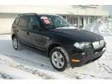 2007 Jet Black BMW X3 3.0si #2434031