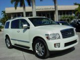 2008 Tuscan Pearl White Infiniti QX 56 #24436316