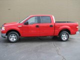 2005 Bright Red Ford F150 XLT SuperCrew #2436958