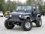 1997 Dark Blue Pearl Jeep Wrangler Rubicon 4x4 #24436635