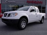 2010 Avalanche White Nissan Frontier XE King Cab #24436834