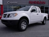 2010 Avalanche White Nissan Frontier XE King Cab #24436837
