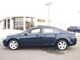 2009 Imperial Blue Metallic Chevrolet Malibu LS Sedan #24493595