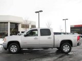 2007 Silver Birch Metallic GMC Sierra 1500 SLT Crew Cab 4x4 #24493584