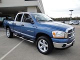 2006 Atlantic Blue Pearl Dodge Ram 1500 SLT Quad Cab 4x4 #24493537