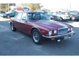 1986 Cranberry Red Metallic Jaguar XJ Vanden Plas #24493289