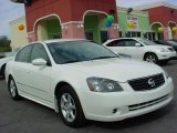 2005 Satin White Pearl Nissan Altima 2.5 S #24493303