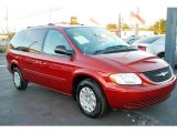 2004 Inferno Red Tinted Pearlcoat Chrysler Town & Country LX #24493268