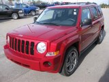 2009 Inferno Red Crystal Pearl Jeep Patriot Sport #24493011