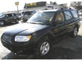 2006 Obsidian Black Pearl Subaru Forester 2.5 X #2428783