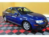 2003 Midnight Blue Metallic Saab 9-3 Linear Sport Sedan #24493355