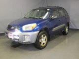 2002 Spectra Blue Mica Toyota RAV4 4WD #24493163