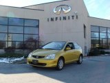 2002 Yellow Pearl Metallic Honda Civic Si Hatchback #24493076