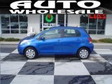 2009 Blazing Blue Pearl Toyota Yaris 5 Door Liftback #24493245