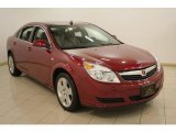 2009 Red Jewel Tintcoat Saturn Aura XE #24493768