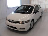 2010 Taffeta White Honda Civic DX-VP Sedan #24493798