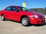 2005 Flame Red Dodge Neon SXT #24493836