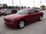 2007 Inferno Red Crystal Pearl Dodge Charger  #24493918