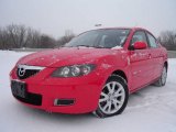 2007 True Red Mazda MAZDA3 i Touring Sedan #24493960