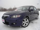 2008 Stormy Blue Mica Mazda MAZDA3 i Touring Sedan #24493961