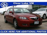 2008 Copper Red Mica Mazda MAZDA3 i Sport Sedan #24494018