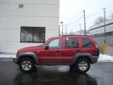 2005 Inferno Red Crystal Pearl Jeep Liberty Sport 4x4 #24494027