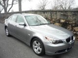 2007 Silver Grey Metallic BMW 5 Series 530i Sedan #24588390