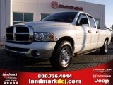 2003 Bright White Dodge Ram 2500 SLT Quad Cab #24588629