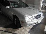 2001 Brilliant Silver Metallic Mercedes-Benz CLK 320 Cabriolet #24588634