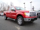 2010 Red Candy Metallic Ford F150 XLT SuperCab 4x4 #24588645