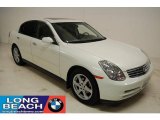 2004 Ivory White Pearl Infiniti G 35 Sedan #24588855
