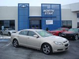 2009 Gold Mist Metallic Chevrolet Malibu LT Sedan #24588692