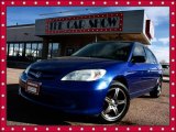 2004 Eternal Blue Pearl Honda Civic Value Package Sedan #24588769