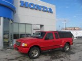 2001 Bright Red Ford Ranger Edge SuperCab 4x4 #24588525