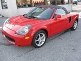 2002 Absolutely Red Toyota MR2 Spyder Roadster #24587883