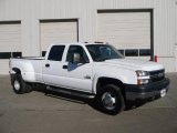 2007 Summit White Chevrolet Silverado 3500HD Classic LT Crew Cab 4x4 Dually #24588093